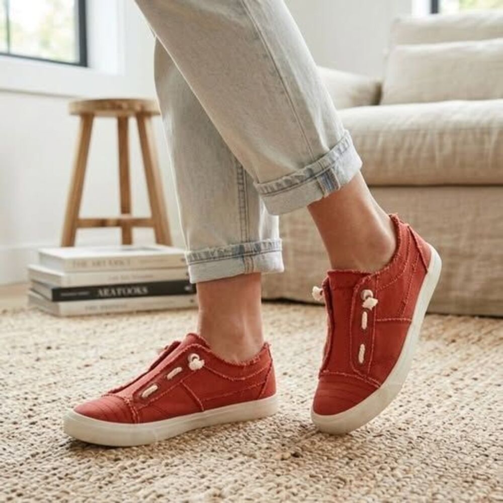 Blowfish Slip-On Sneakers in Rust